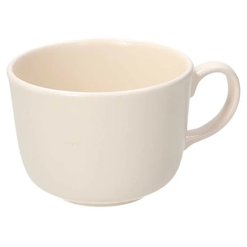 Tazza colazione 450 cc Super Strong Stoneware Crema Sconto