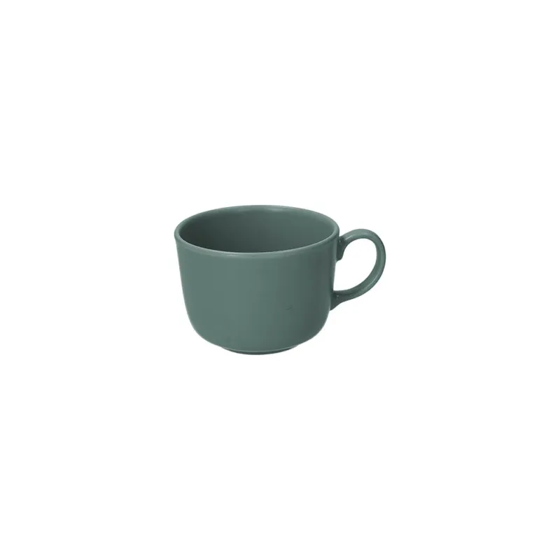 Tazza colazione 450 cc Super Strong Stoneware Verde Novità