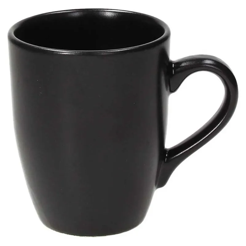Spedizione Espresso Mug 370 cc Super Strong Stoneware Nero