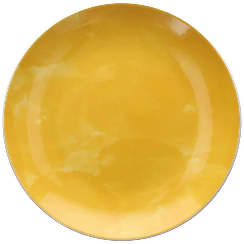 Rotondo piano 31 cm Colorplay Porcellana Giallo Quantità Limitata