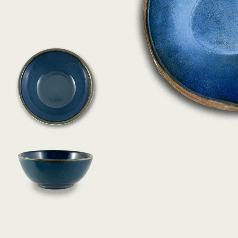 Prezzo Basso Ciotola Tonda Cm 10 H 4 Blu