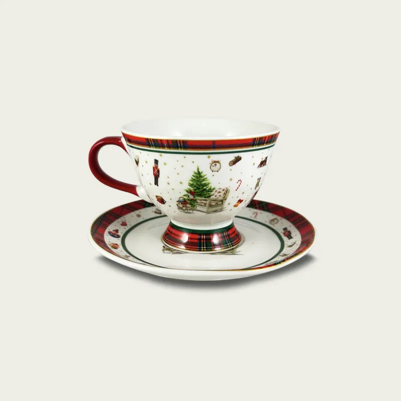 Tazza Christmas Toys Con Piattino In Porcellana Compra Online