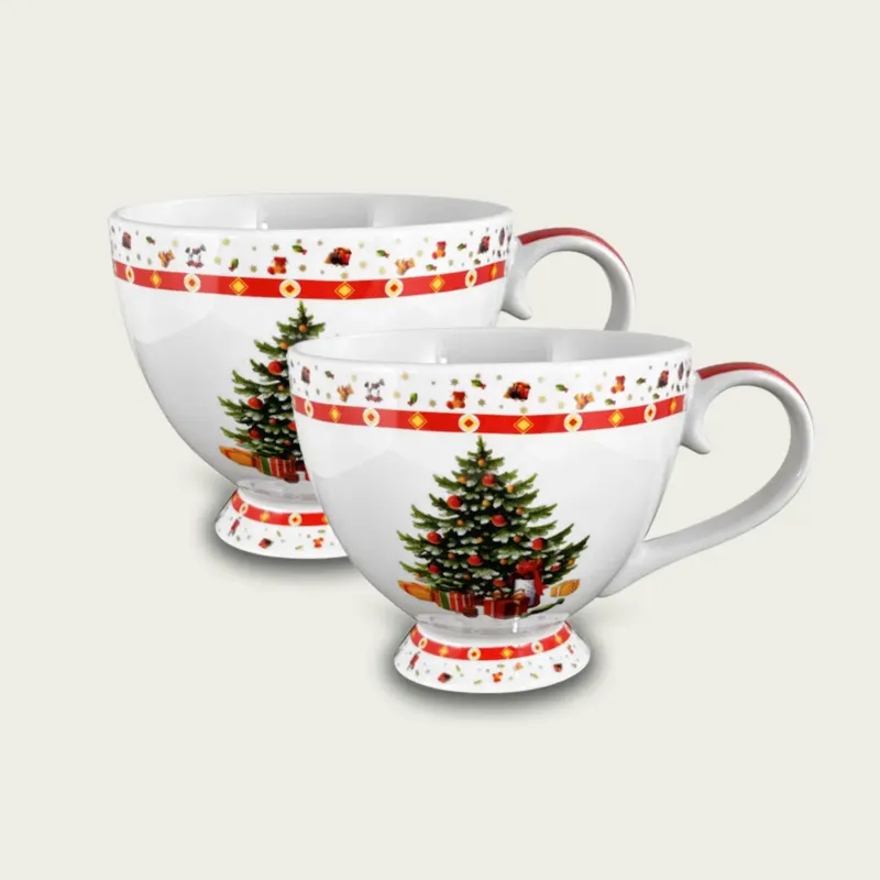 Offerta Del Giorno Set 2 Mug Christmas Tree