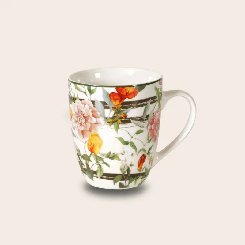 Professionale Tazza Mug Flowers Flora
