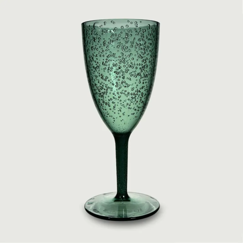 Calice Bubbles In Plastica,verde Offerta