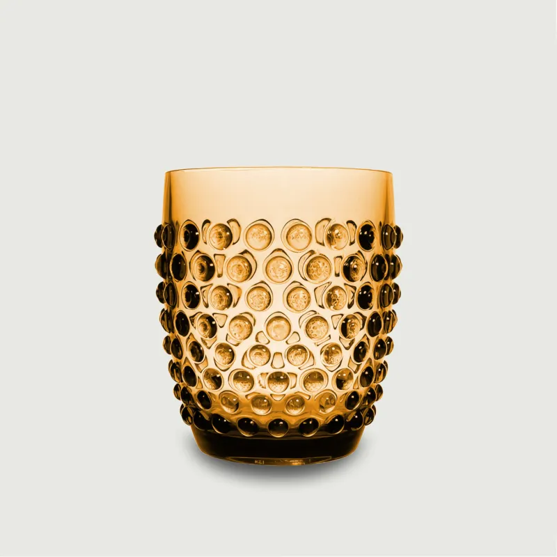 Tumbler Dotted In Plastica,arancione Consegna Rapida