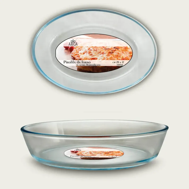Pirofila Ovale In Vetro 26x18cm Compra Online