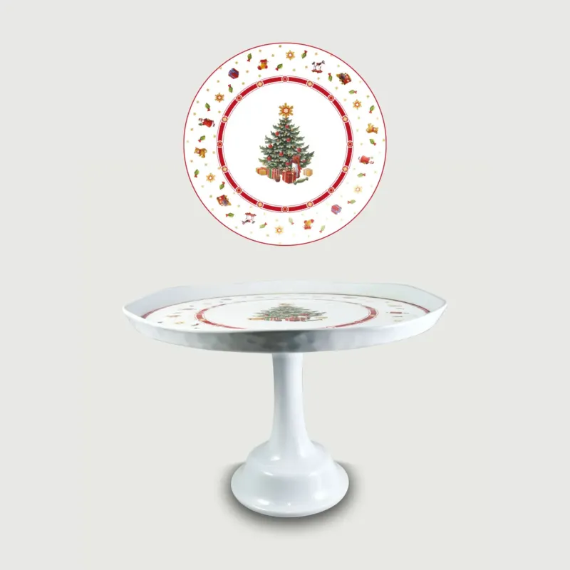Prezzo Scontato Alzata Christmas Tree In Melamina Ø 32 Cm