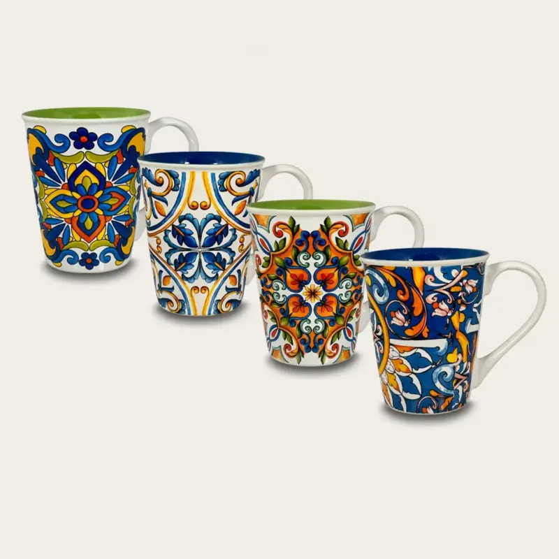 Novità Tazza Mug Maioliche Ø 9 - H 11 cm
