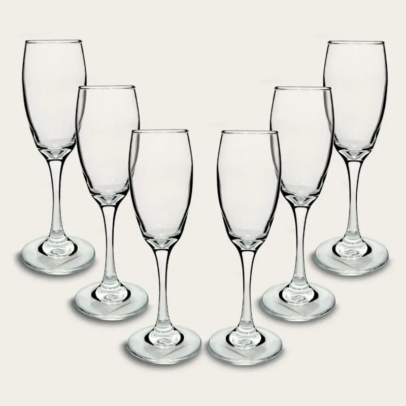 Prezzo Di Fabbrica Set 6 Flute Prosecco 17cl