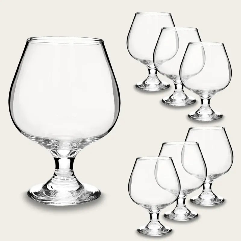 Prezzo Basso Set 6 Bicchieri Cognac 48cl