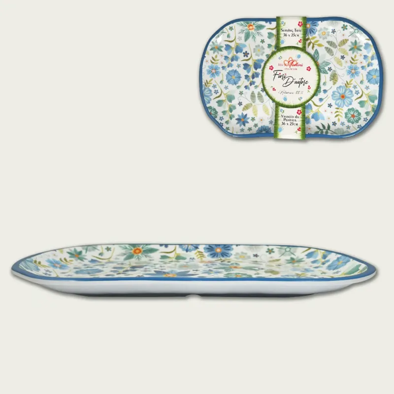 Acquista Ora Vassoio Fiori D‘Autore Bluart In Melamina