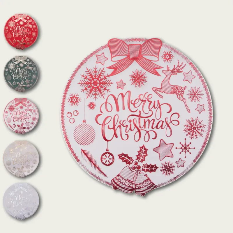 Tovaglietta Merry Christmas Ø 38 Cm In Plastica Compra Adesso