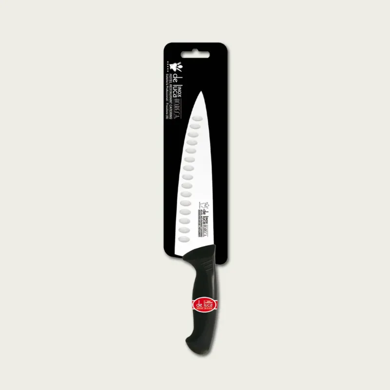 Coltello Trinciante Alveolato In Acciaio Inox 20 Cm Prezzo Di Fabbrica