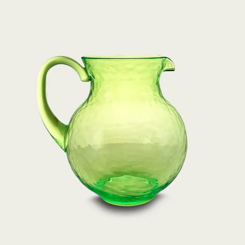 Offerta Caraffa 2 L Hammered In Plastica Acrilica,verde