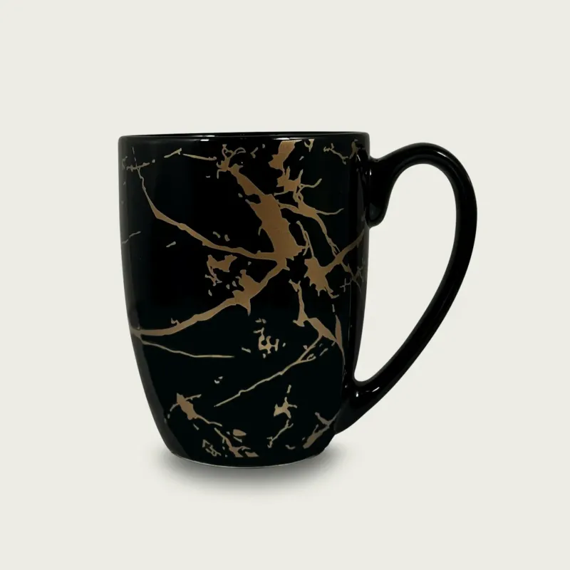 Promozione Esclusiva Tazza Mug Marble In Porcellana,nero