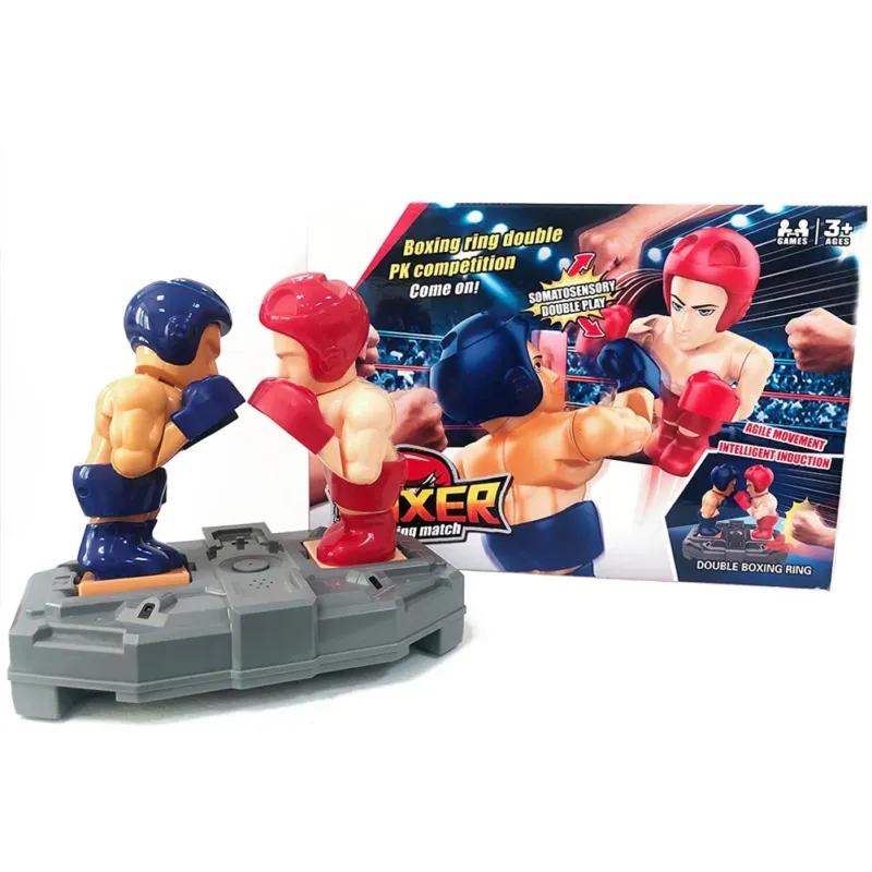 Nuovo Arrivo Giocattolo Elettrico Boxe Pugili Pugilato Combattimento per Bambini Interattivo