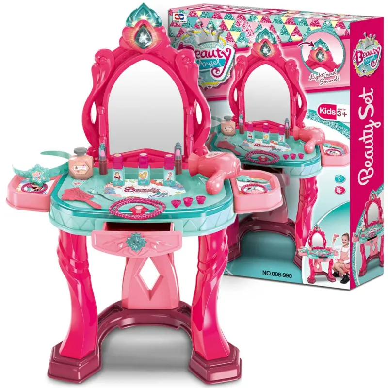Compra Adesso Specchiera Make Up Salone di Bellezza Bambini Musica Luci Giocattolo Idea Regalo