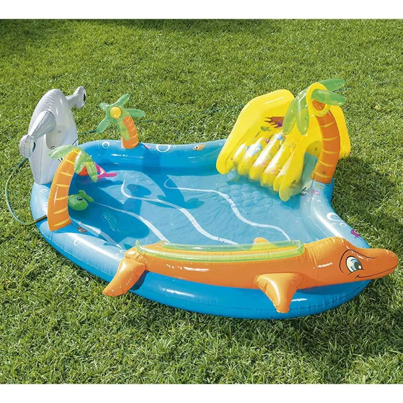 Bestway 53067 Piscina Piscinetta Per Bambini Seal Life Con Scivolo 280x257x87 cm Acquista Ora