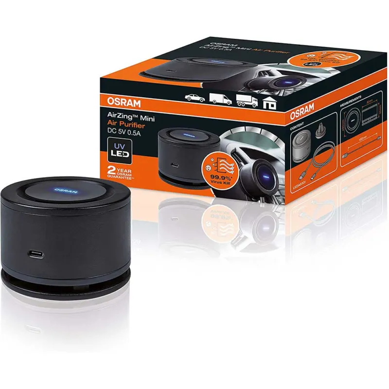 Promozione Mini Air Purificatore D‘aria Per Auto Portatile Ionizzatore Distruggi Batteri