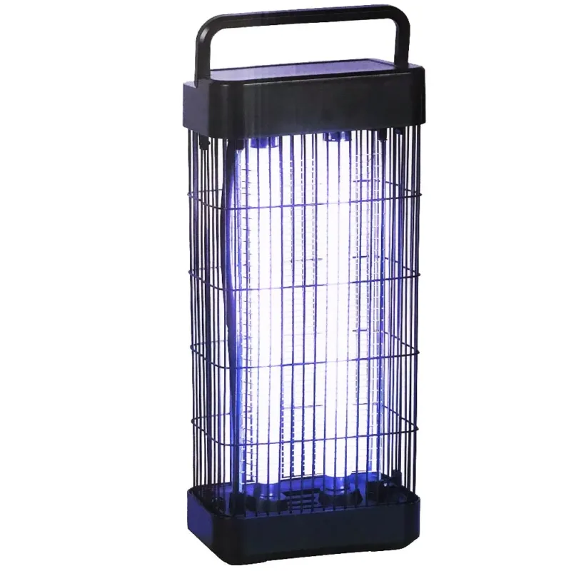 Zanzariera Elettrica Anti Zanzare Mosche 2 Lampade UV Elettroinsetticida Slim Nuova Collezione