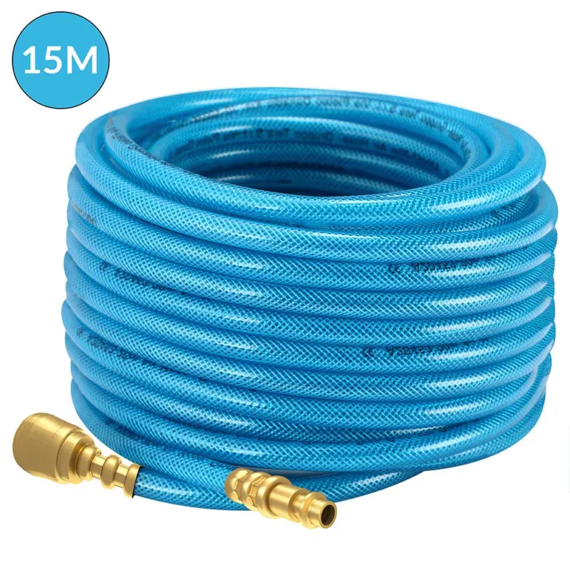 Must-Have Tubo ad Aria Compressa Compressore Tubo a Pressione Attacco Semplice Veloce 15m