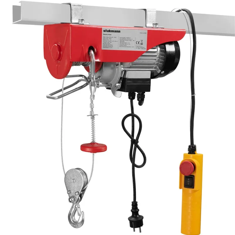 Prezzo Basso Paranco Elettrico Argano Montacarico Verricello Sollevatore Carico 300 / 600 kg