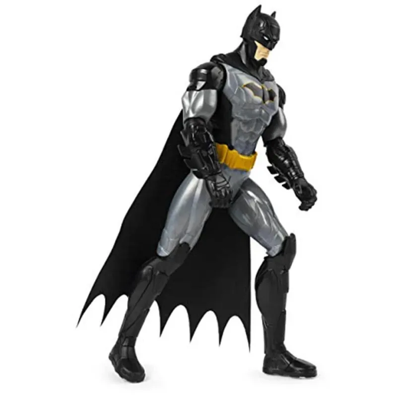 Action Figures Personaggio Batman Metallizzato Snodato 30cm Giocattolo Bambini Prezzo Conveniente
