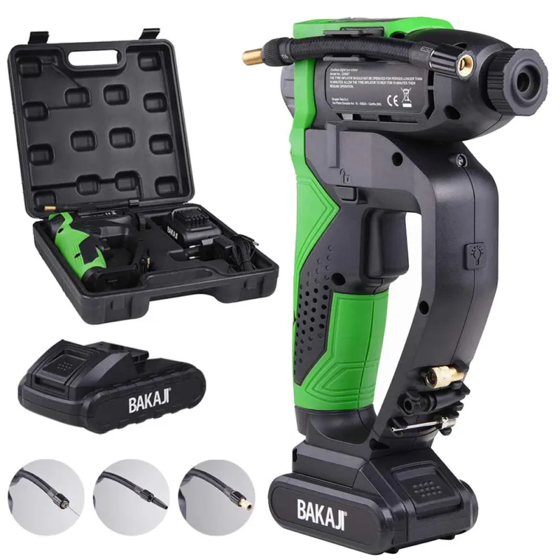 Consegna Rapida Compressore Aria Portatile Batteria 12V 13Ah Ricaricabile Ruote Auto Gonfiabili