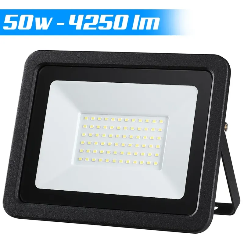 Prezzo Di Fabbrica Faro Led 50W Luce Alta Luminosita 4250lm Faretto Esterno Slim Bianco Freddo IP65