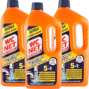 Sconto WC NET Professional Sturascarichi Bloccati Gel Denso con Soda e Candeggina 1LT