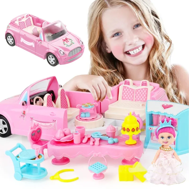 Macchina Playset Matrimonio Giocattolo Bambini con Bambola e Accessori Gioco Promo Stagionale