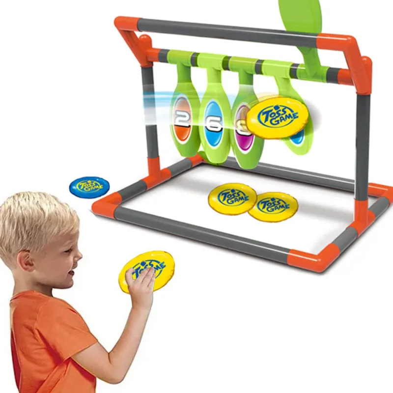 A Buon Prezzo Gioco di Societa Tiro al Bersaglio con Sacchi per Bambini Casa Esterno Giardino