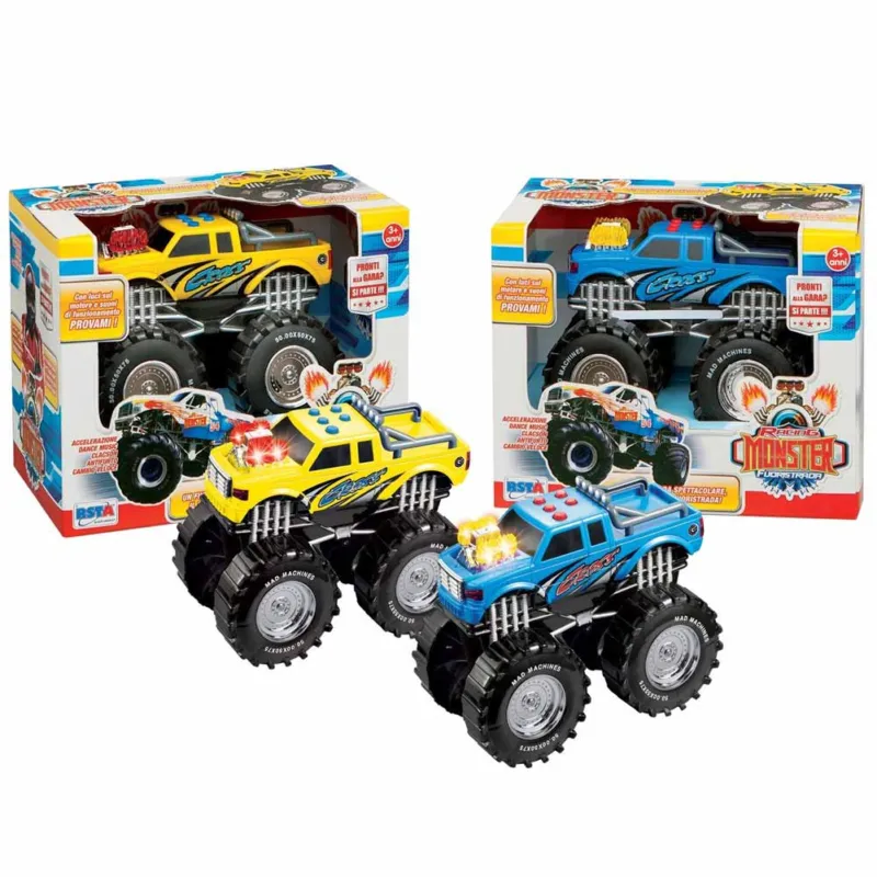 Prezzo Ridotto Macchina Fuoristrada Rancing Monster Big Foot Con Luci E Suoni Bambini 3+ Anni