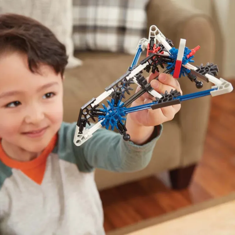 Costruzioni Knex Imagine 60 Pz Aereo Stealth Grandi Giochi Per Bambini 5-10 Anni Esclusivo
