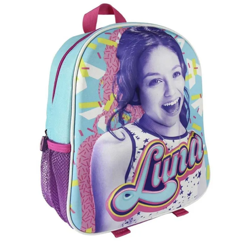 Zaino Zainetto Asilo Soy Luna 3d Effetto Rilievo Nuova Edizione Scuola 17-18 Promo Stagionale