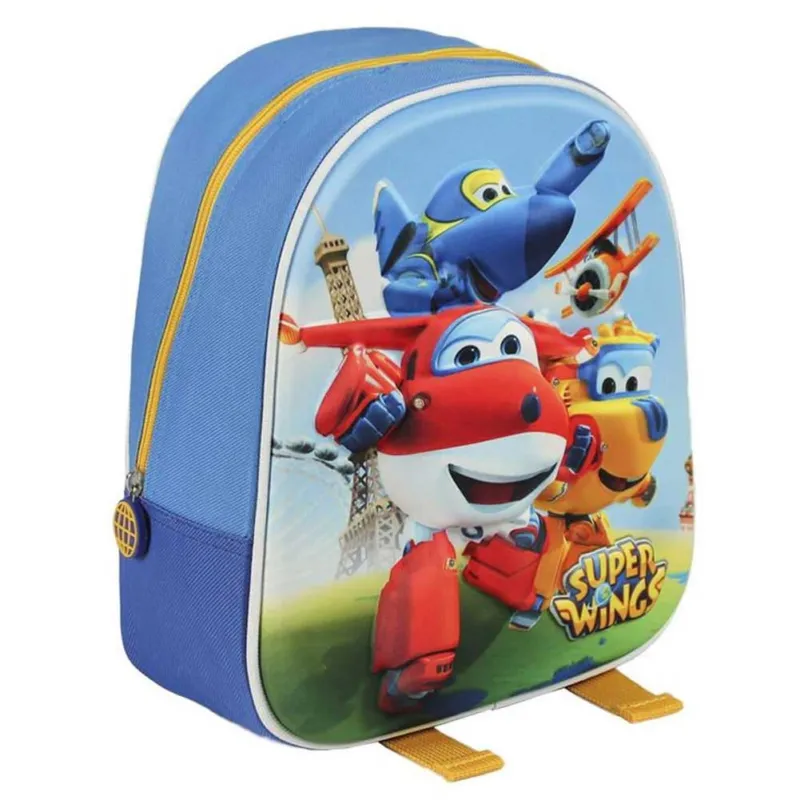 Zaino Zainetto Asilo Super Wings 3d Effetto Rilievo 28 Cm Edizione Scuola 17-18 Affare