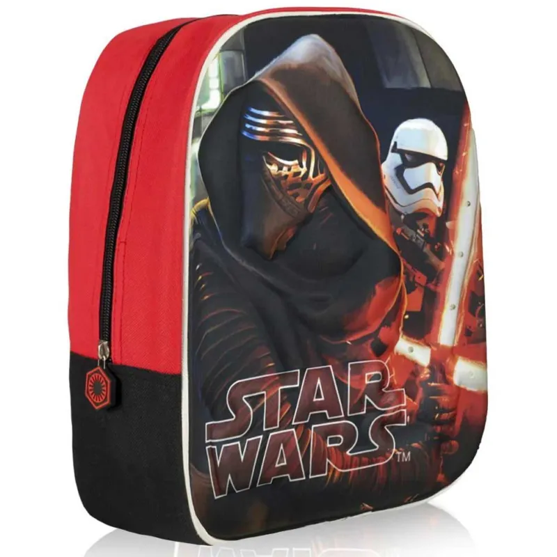 Zaino Zainetto Asilo Star Wars 3d Effetto Rilievo Nuova Edizione Scuola 17-18 Offerta Del Giorno