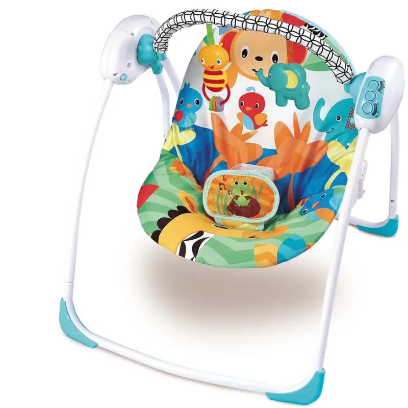 A Buon Prezzo DONDOLO PER NEONATI ELETTRICO FITCH BABY MUSICALE 3 VELOCITA TIMER E ARCO GIOCHI