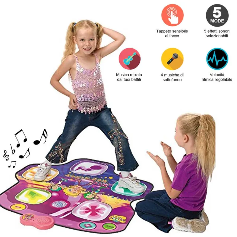 Soddisfatti O Rimborsati Tappeto Musicale Da Ballo Hip Hop Mixer Playmat Crea Musica Ritmo Regolabile