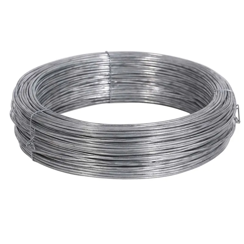 Spedizione Espresso Rotolo Filo di Ferro Zincato per Legature Diam. 2,7 mm Lunghezza 100 mt Silver