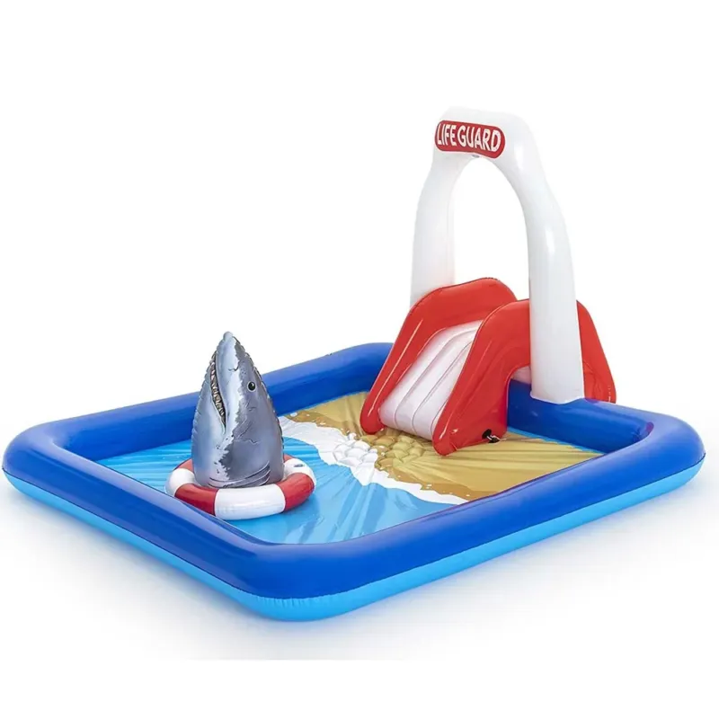 Piscina Gonfiabile Playcenter Torre Lifeguard Bambini 234x203 con Scivolo Doccia Prezzo Scontato