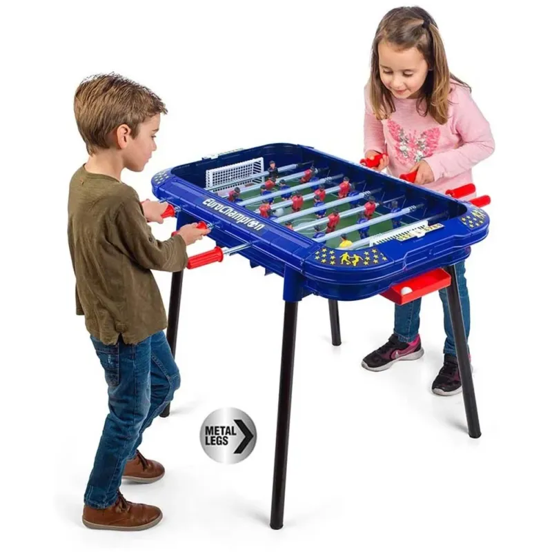 Spedito Oggi Calcio Balilla Biliardino Giocattolo Bambini con Gambe in Metallo 8 Stecche