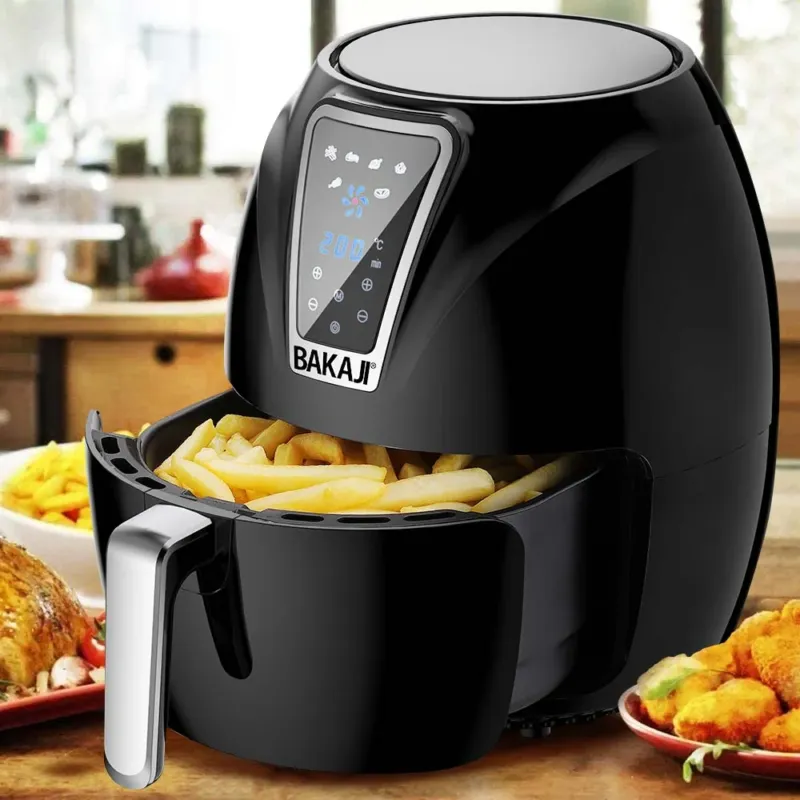 Ultima Occasione Friggitrice Aria Calda Digitale Senza Olio Airfryer 3,2 Lt Frigge Cuoce 1300W