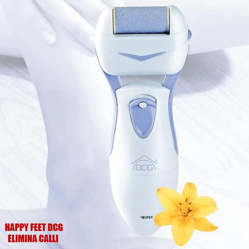 Scelto Dai Clienti Elimina Rimuovi Calli Happy Feet Rotazione 360 Gradi Elettrico Impermeabile DCG