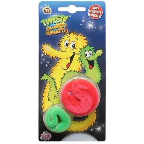 TWISTY il Magico Vermetto con Baby Vermetto in Omaggio Originale Grandi Giochi Sconto