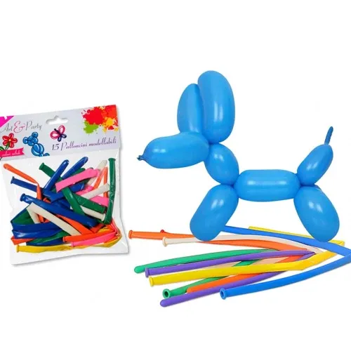 Confezione Palloncini Modellabili 100 cm Colori Assortiti 15 pezzi Eventi Festa Compra Oggi Stesso