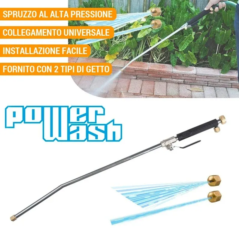 Vendita Finale Lancia Idropulitrice Alta Pressione Pulitore Water Jet Acqua 2 Getti Universale
