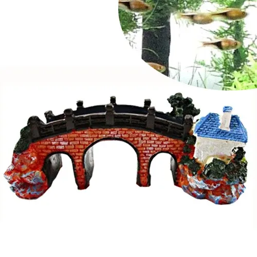 Nuovo Arrivo Figura Decorativa Acquario Ponte Ponti Decorazione Acquari Modelli Assortiti