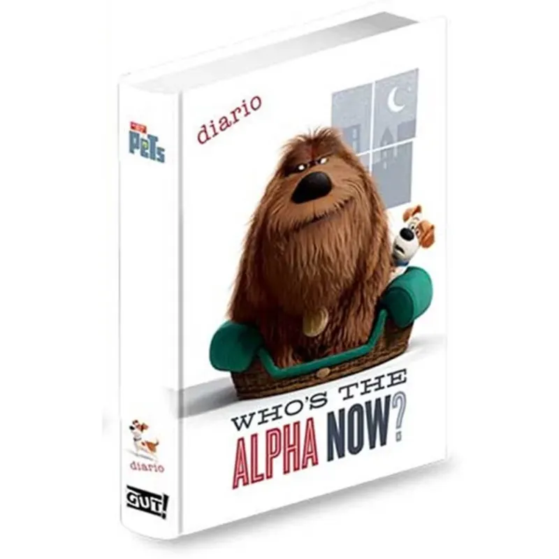 Nuova Collezione Diario Pets Metropolitan Gut Cagnolone Alpha Now Nuovo 2016-2017 Pocket Scuola